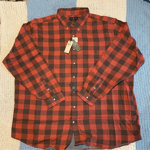 Polo Ralph Lauren “Big&Tall” LS Flannel Button Up - Picture 5 of 8